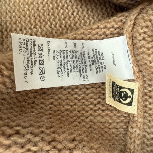 Madewell fair aisle, alpaca blend sweater small - Picture 8 of 10